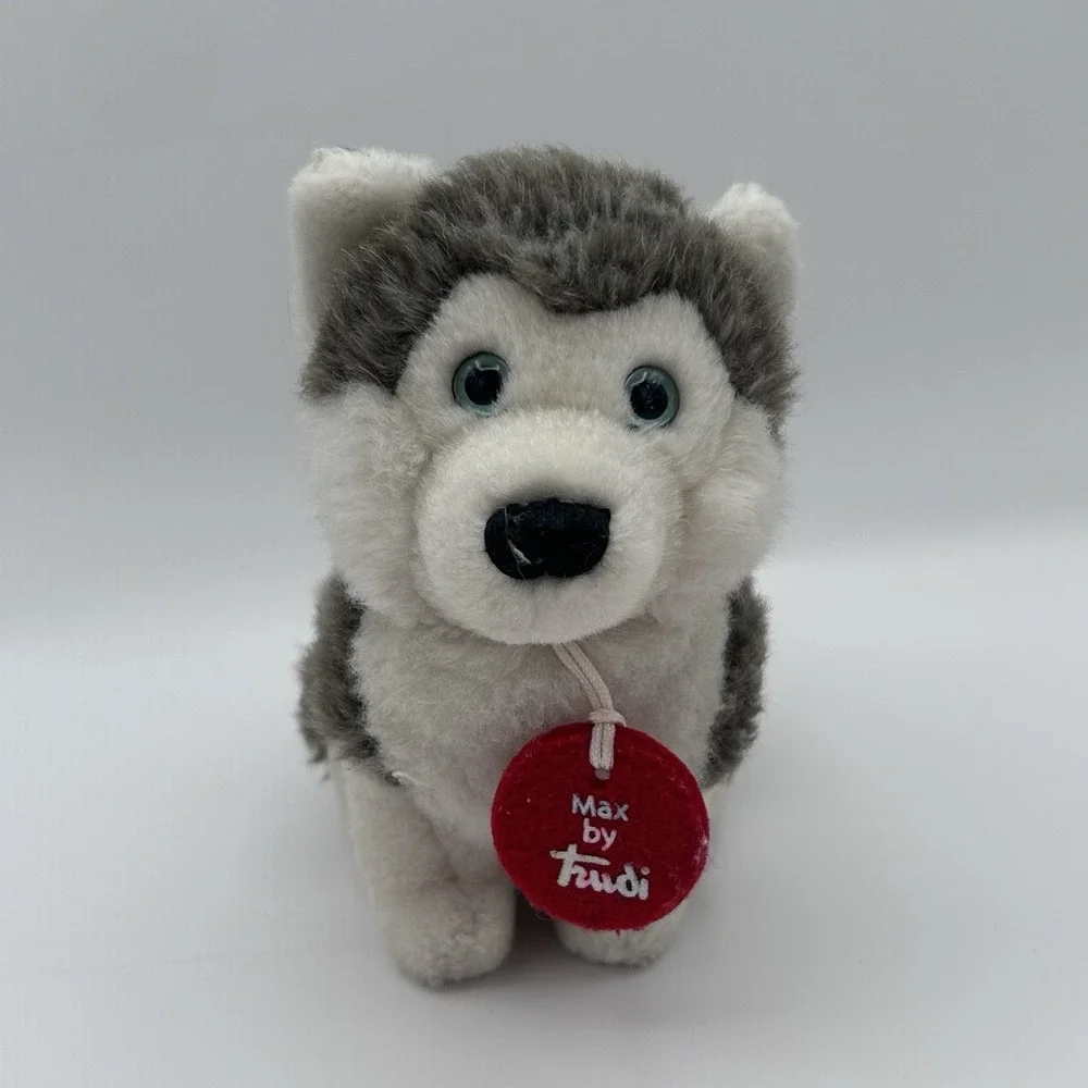 Trudi Puppy Max Dog Husky Plush Italy‎ 6